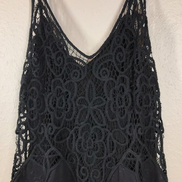 Free People Black Victoria Lace mini dress - Picture 5 of 12